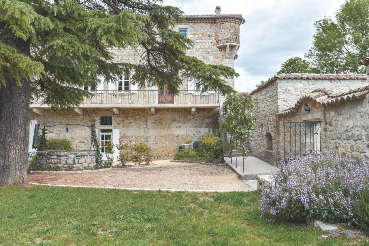 Chateau De Chaussy Ruoms Exterior photo