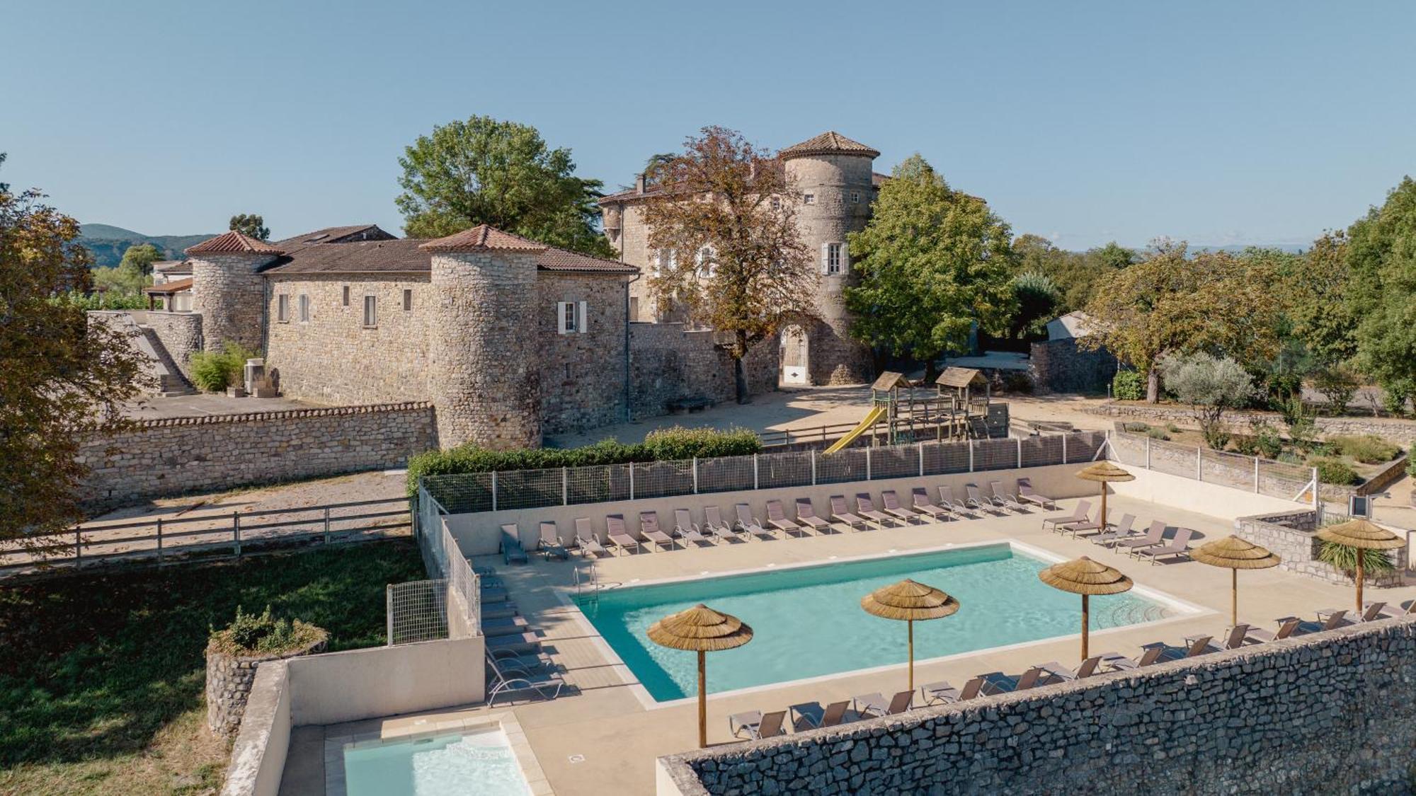 Chateau De Chaussy Ruoms Exterior photo